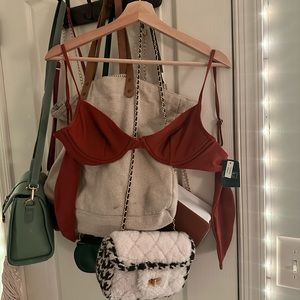 abercrombie and fitch bikini top